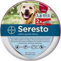2 Colliers Seresto anti-puce-tique et Antiparasitaire grand Chien+8kg Lot de 2PCS