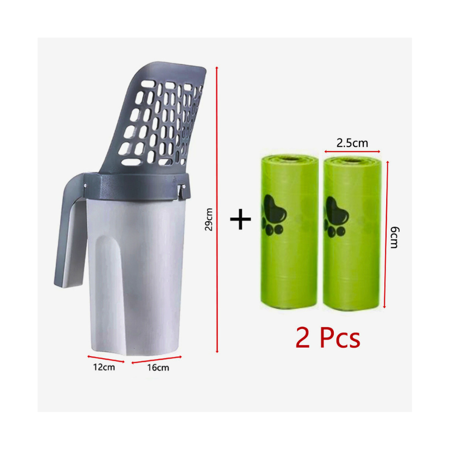 Pelle à litière avec sac intégré pour Chat