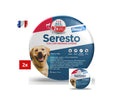 3 Collier Seresto anti-puces-tiques et Antiparasitaire grand Chien+8kg