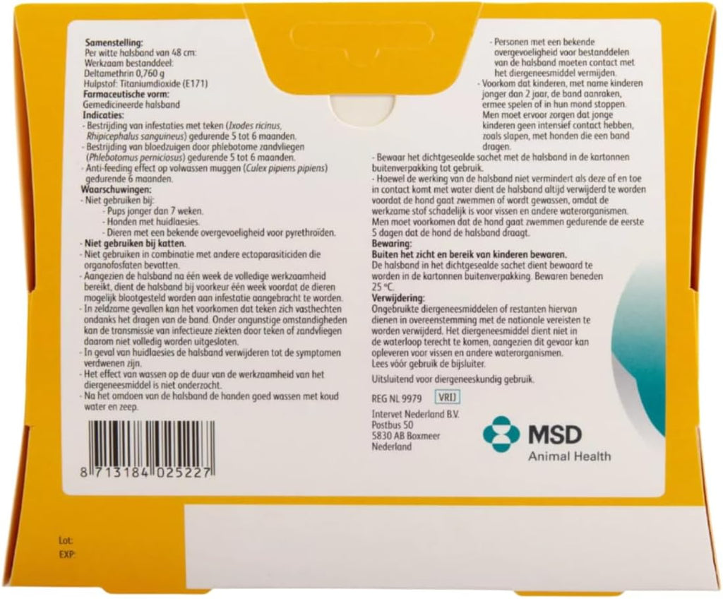 3 Colliers Scalibor petit Chien taille (48 cm)