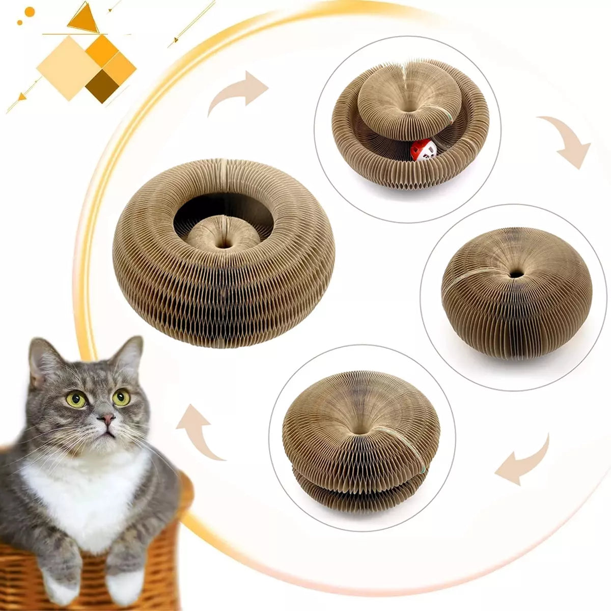 Boule Griffoir Pour Chat - Le Meilleur pour émuser votre Chat