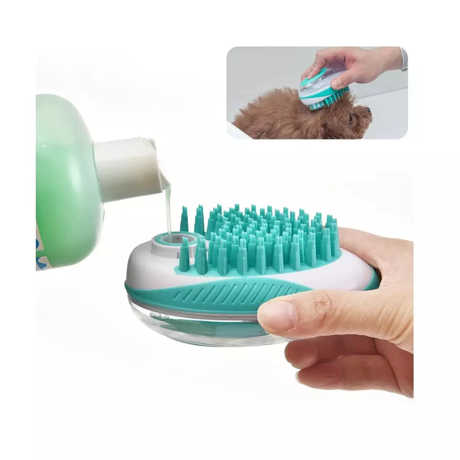 Brosse de toilettage magique pour chien 2 en 1