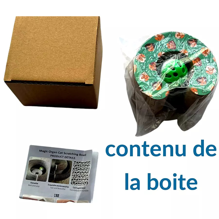 Boule Griffoir Pour Chat-Le Meilleur pour émuser votre Chat