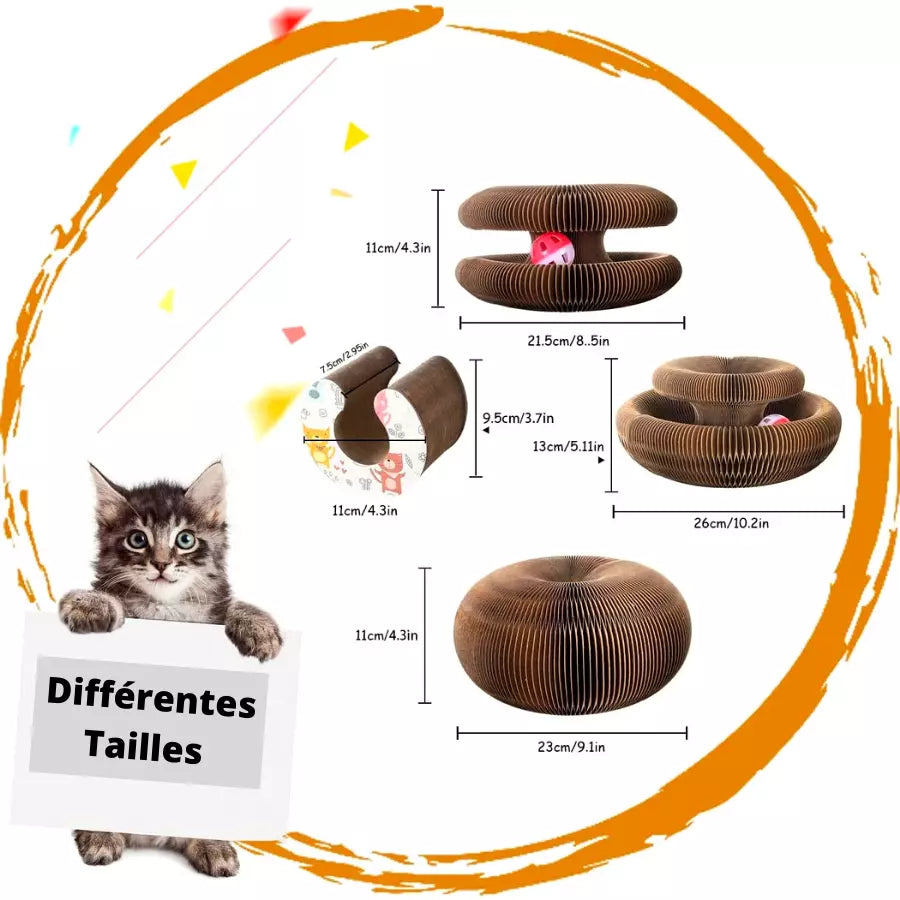 Boule Griffoir Pour Chat-Le Meilleur pour émuser votre Chat