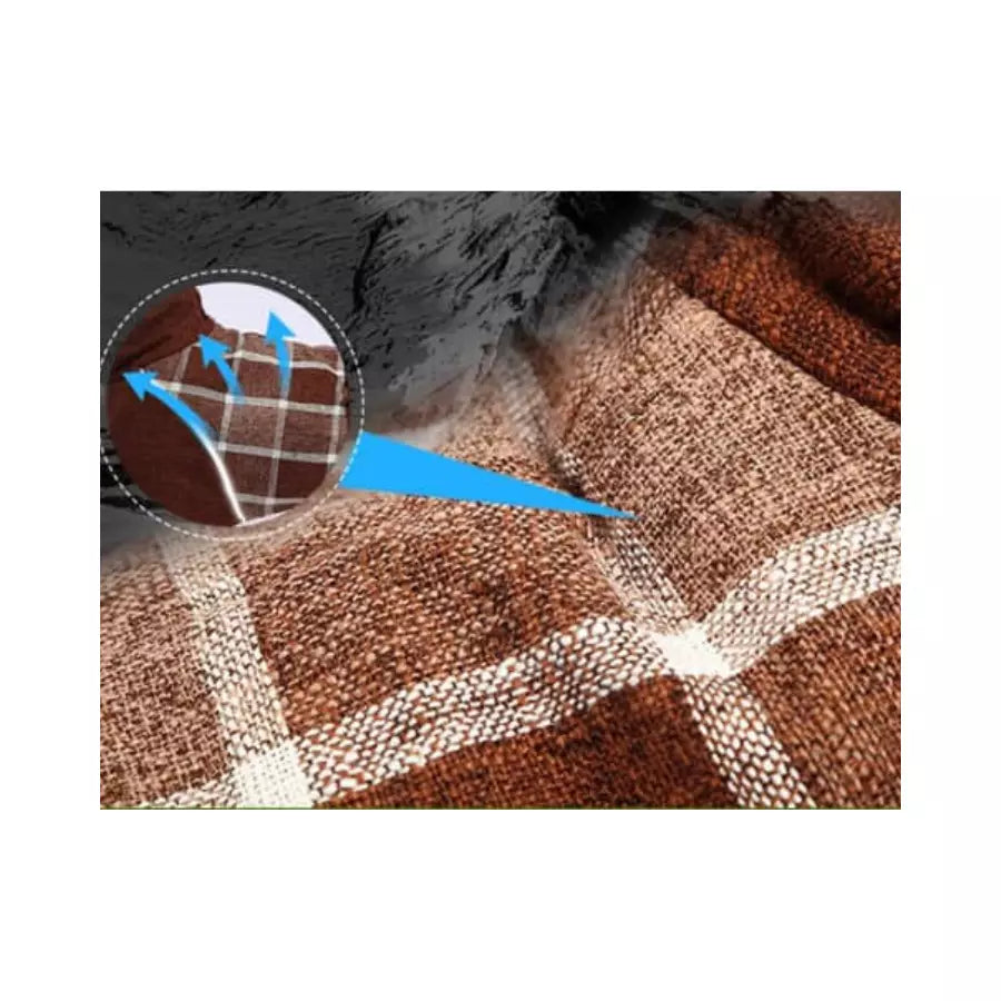 Manteau à carreaux style écossais pour chiens lévriers