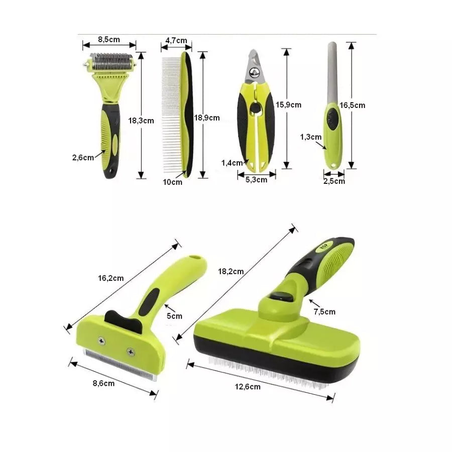 Trousse de toilettage complète pour chien-chat
