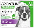 Frontline Combo 6 Pipettes Anti-puce-tique pour grand chiens de 20 à 40kg