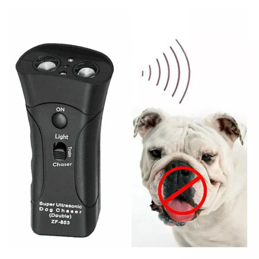 Dispositif de dressage anti-aboiement pour animaux de compagnie ultrason 4 en 1