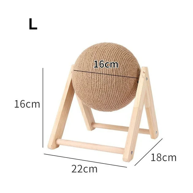 Balle à griffer en sisal