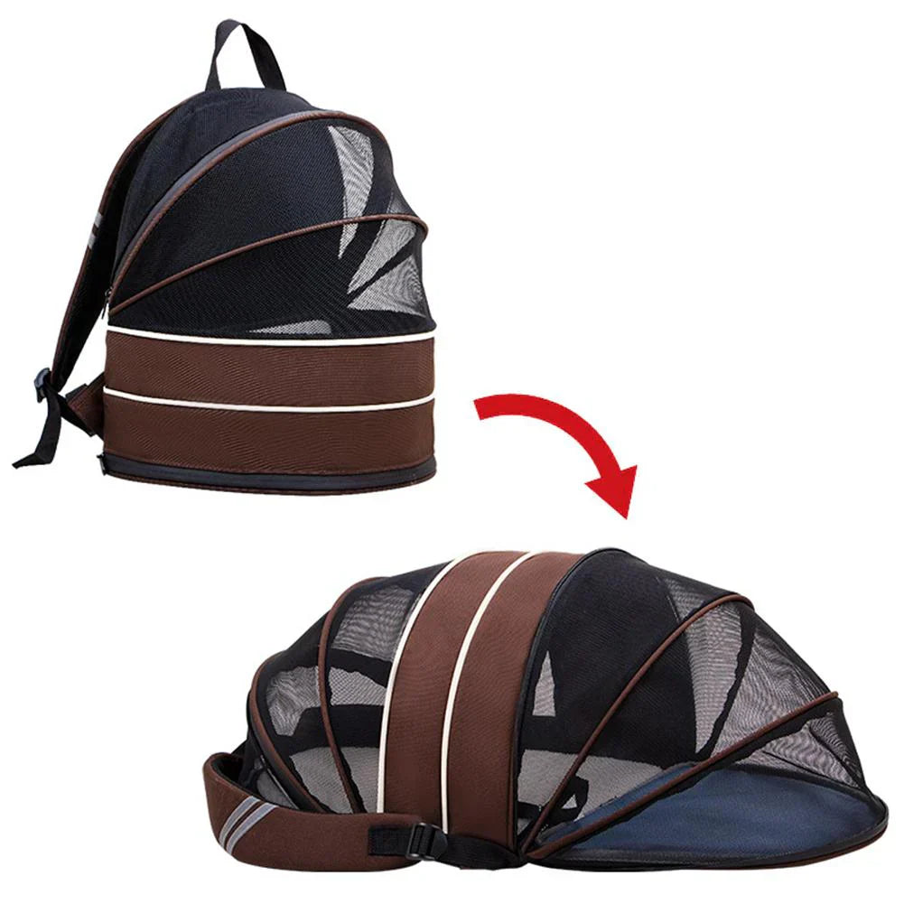 Sac à dos de transport extensible pour chat