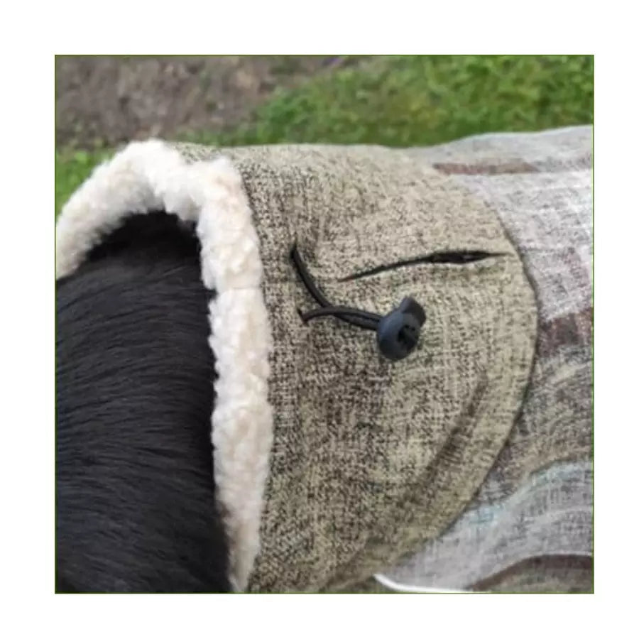 Manteau à carreaux style écossais pour chiens lévriers
