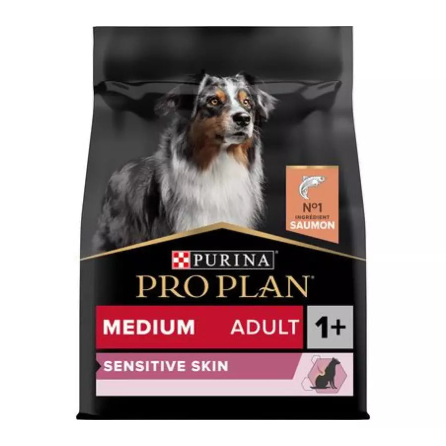 PURINA PRO PLAN Medium Adult Sensitive Skin pour chien 14 kg-(4 variantes)