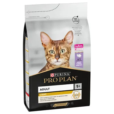 PURINA PRO PLAN Light Adult riche en dinde 3kg-(4 variantes)