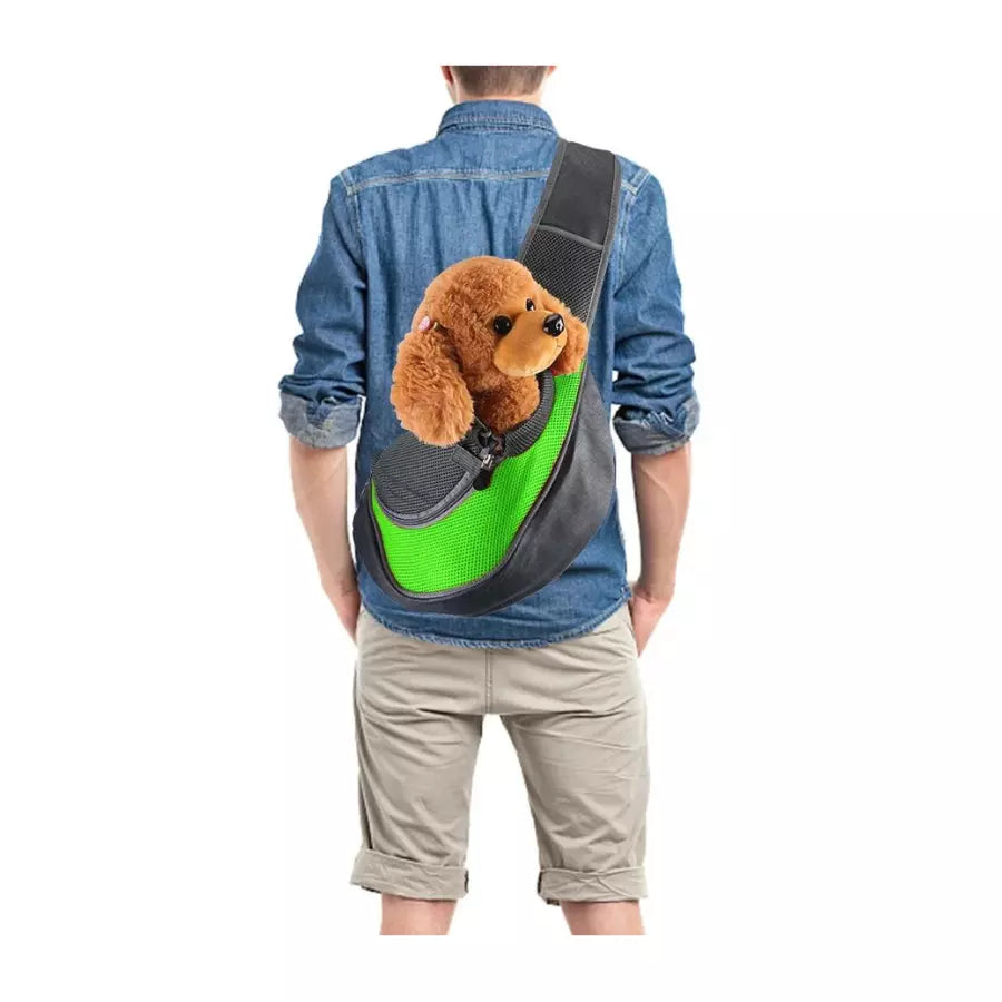 Sac de transport bandoulière pour chien-chat