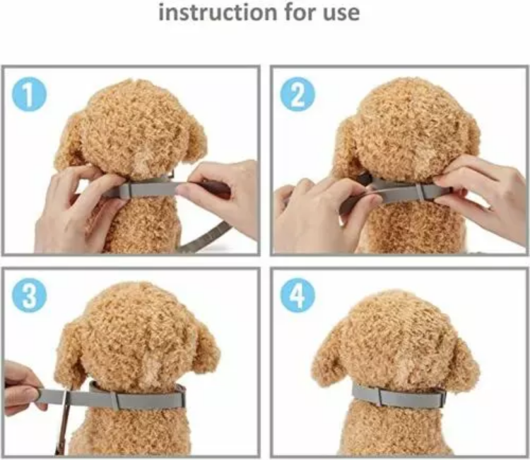 3 Collier Seresto anti-puces-aiques et Antiparasitaire grand Chien+8kg Lot de 3PCS