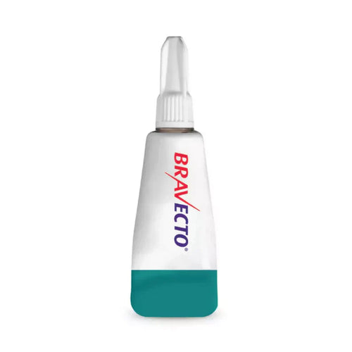 3 Bravecto Solution topique pour chats 2,8-6,25 kg(6,2-13,8 lbs) -Bleu 3 Doses