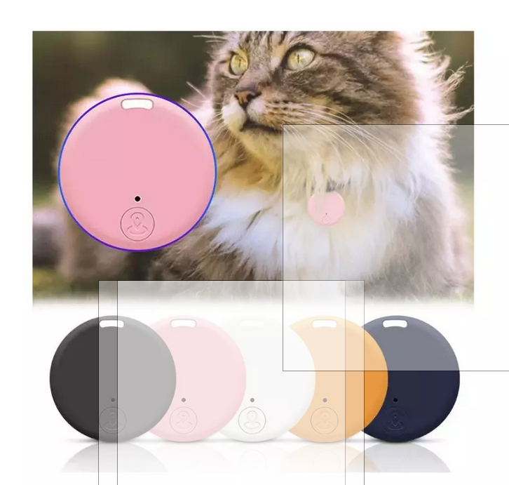 Médaille ronde Traceur GPS pour chien-chat