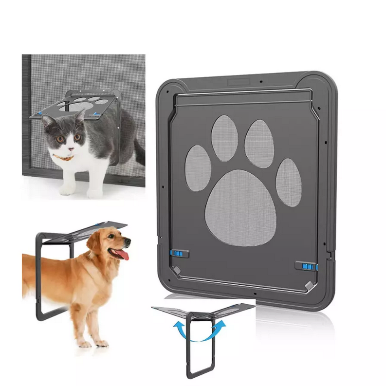 Chatière 2 positions pour chats et petit chiens