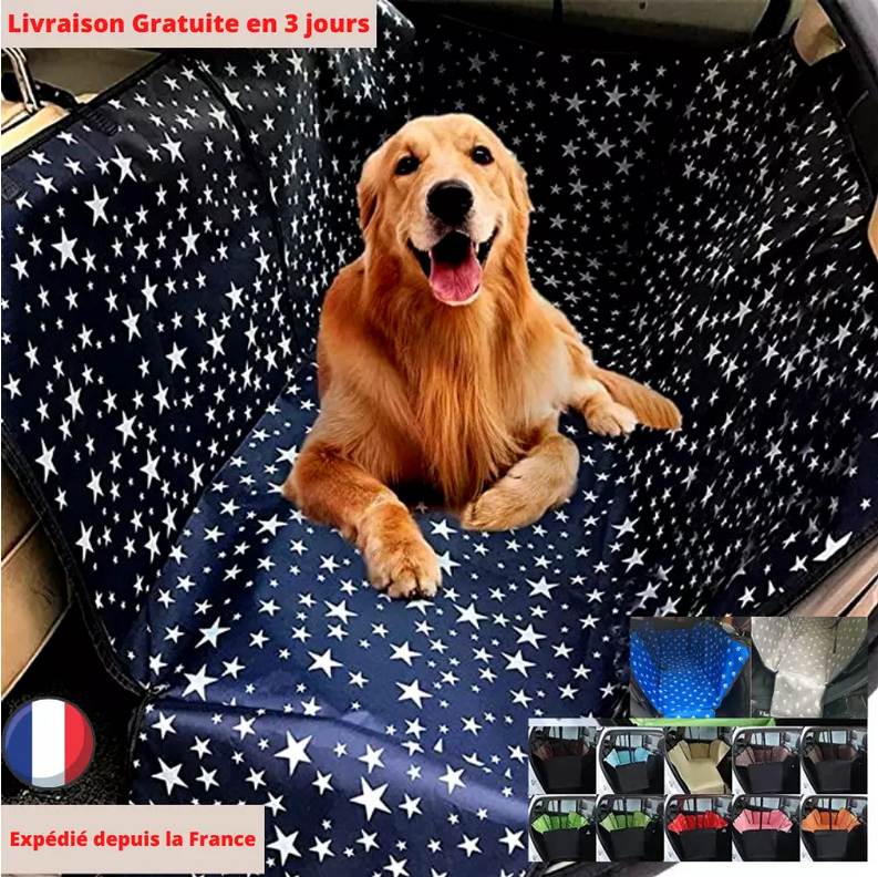 Siège de Voiture pour chien tapis de couverture Protecteur de hamac Avec Sécurité Ceinture