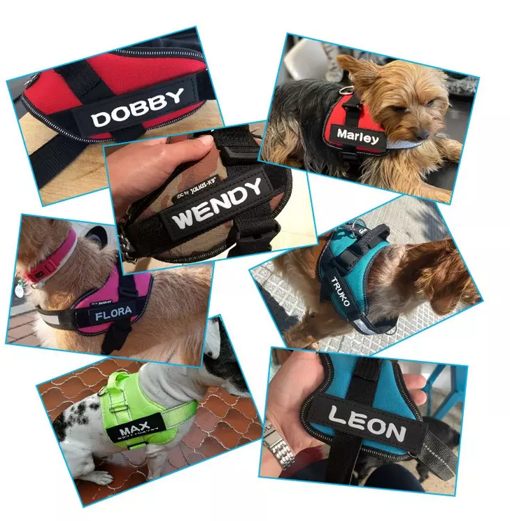 Etiquettes velcro personnalisées