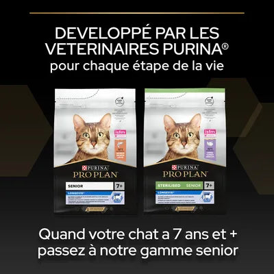PURINA PRO PLAN Adult Vital Functions au saumon pour chat 7kg (4 variantes)