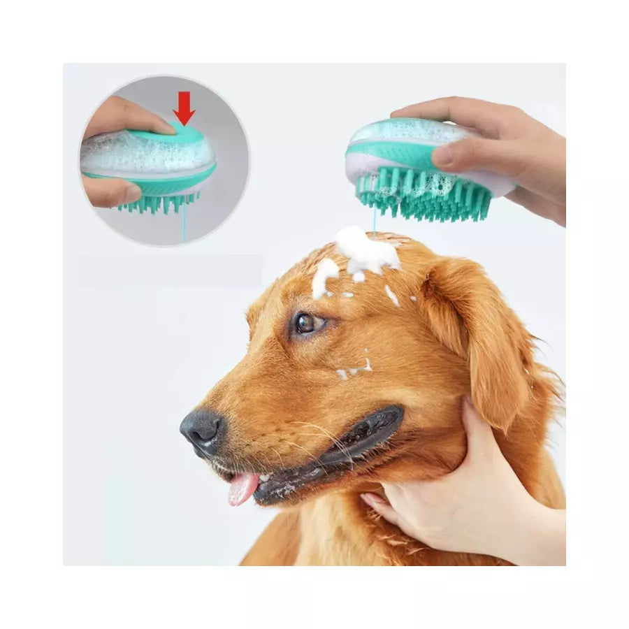 Brosse de toilettage magique pour chien 2 en 1
