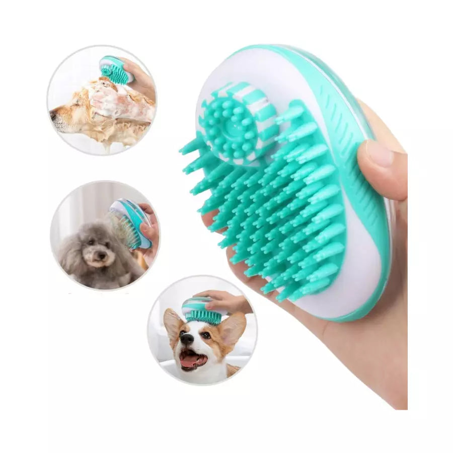 Brosse de toilettage magique pour chien 2 en 1