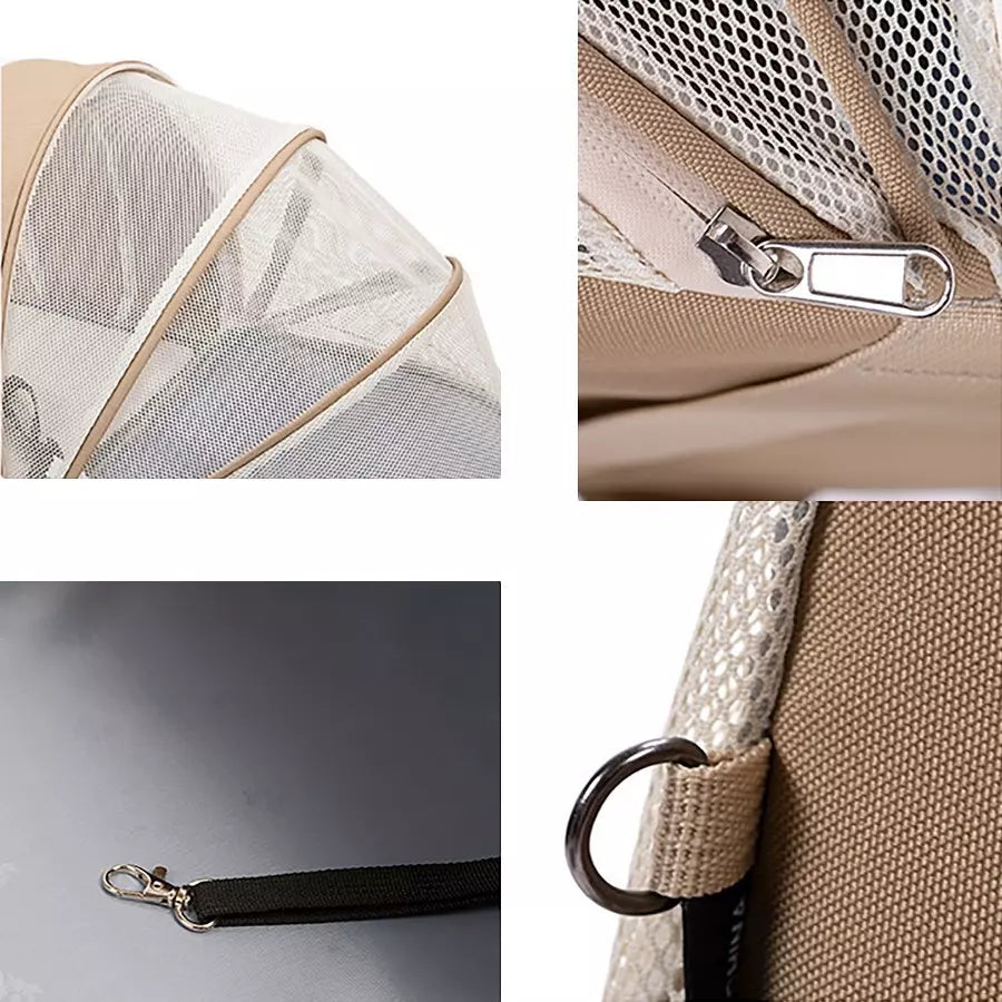 Sac à dos de transport extensible pour chat