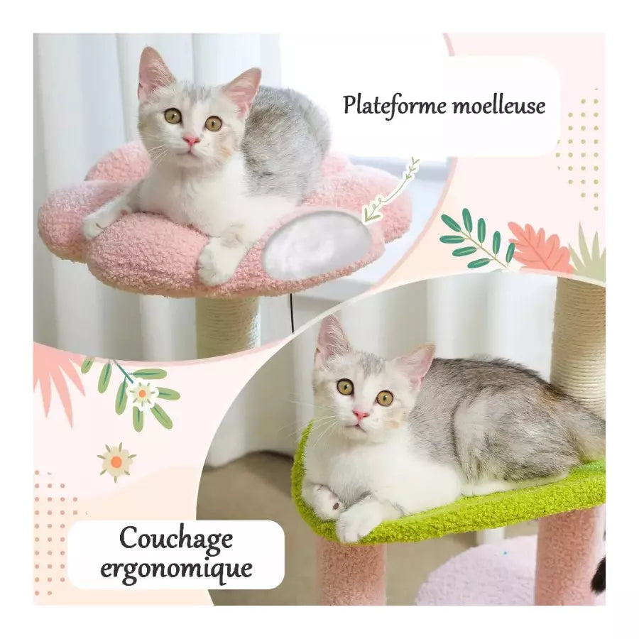 Arbre à chat douce Minette 85 cm