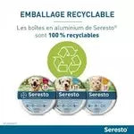 2-Colliers Seresto Antiparasitaire Anti-Puces et Anti-Tiques pour CHAT lot de 2