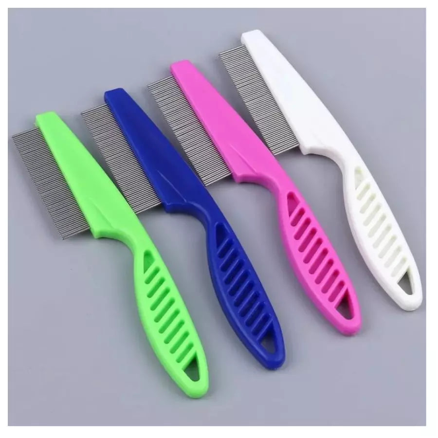 Brosse d'élimination des puces et des poux chat-chien