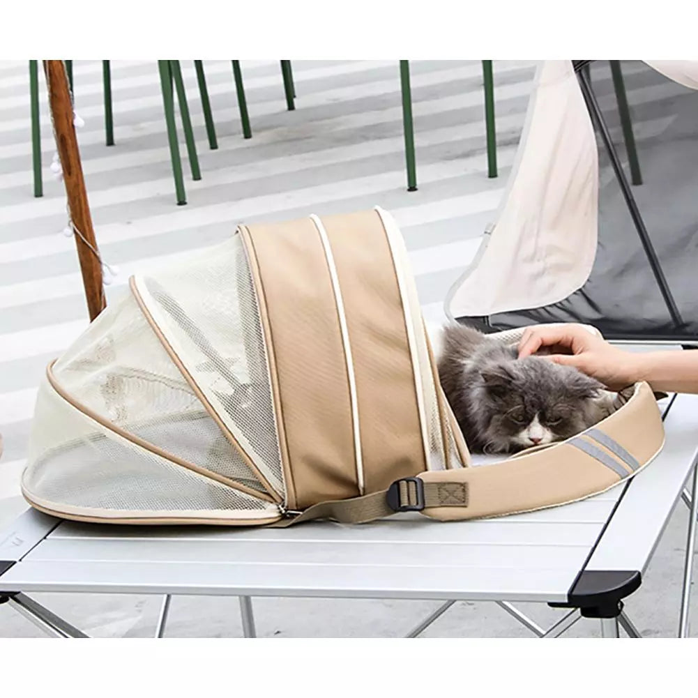 Sac à dos de transport extensible pour chat