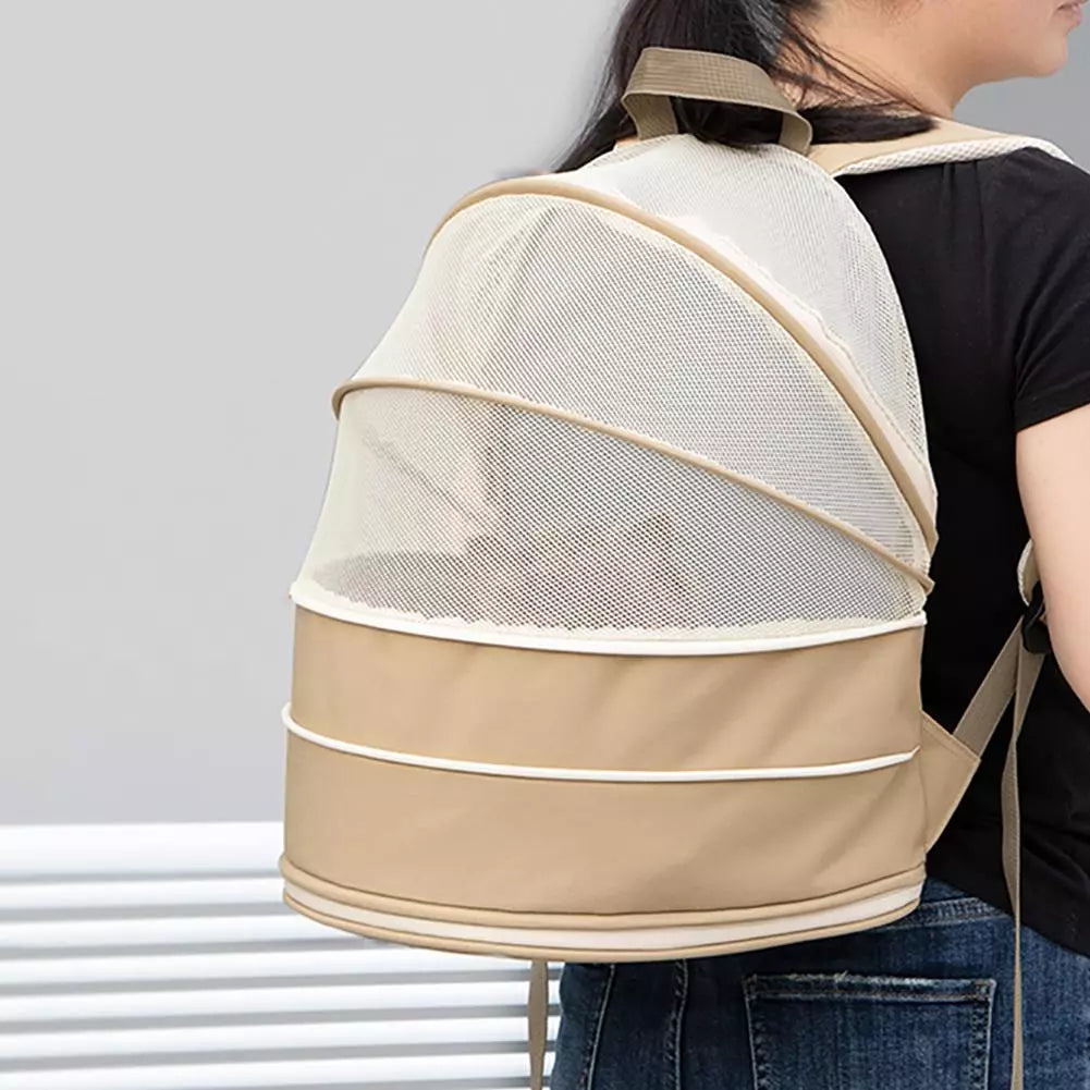 Sac à dos de transport extensible pour chat