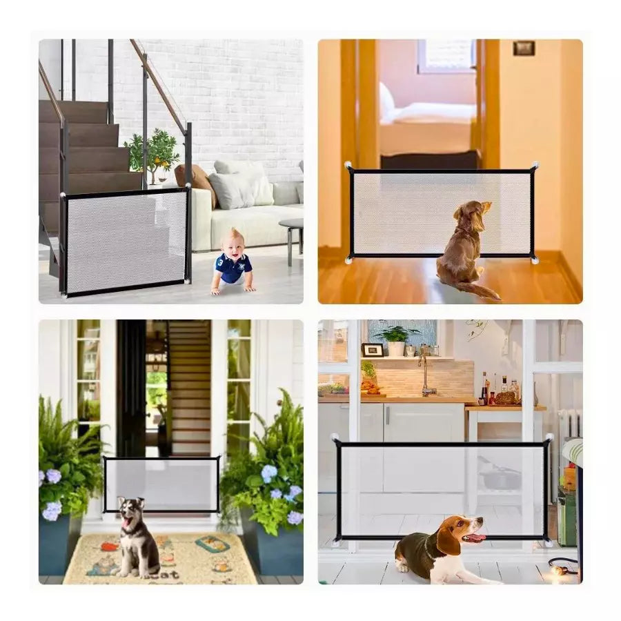 Barrière clôture de sécurité pour chien