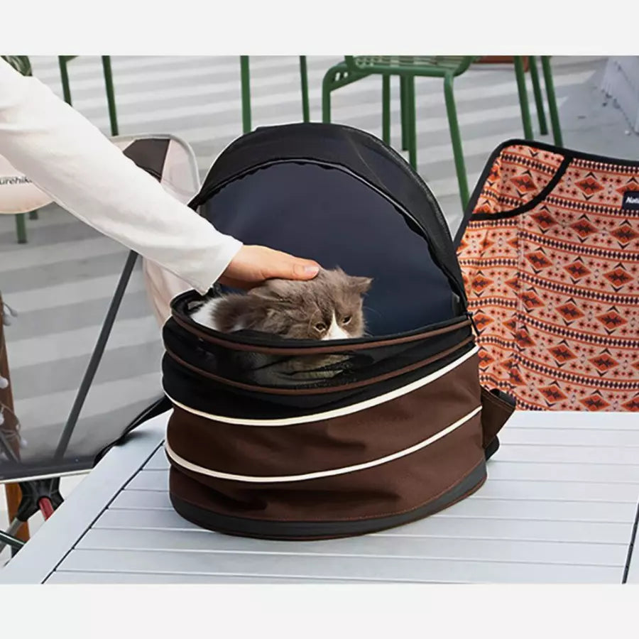 Sac à dos de transport extensible pour chat