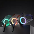 Laisse enrouleur LED pour chien-chat