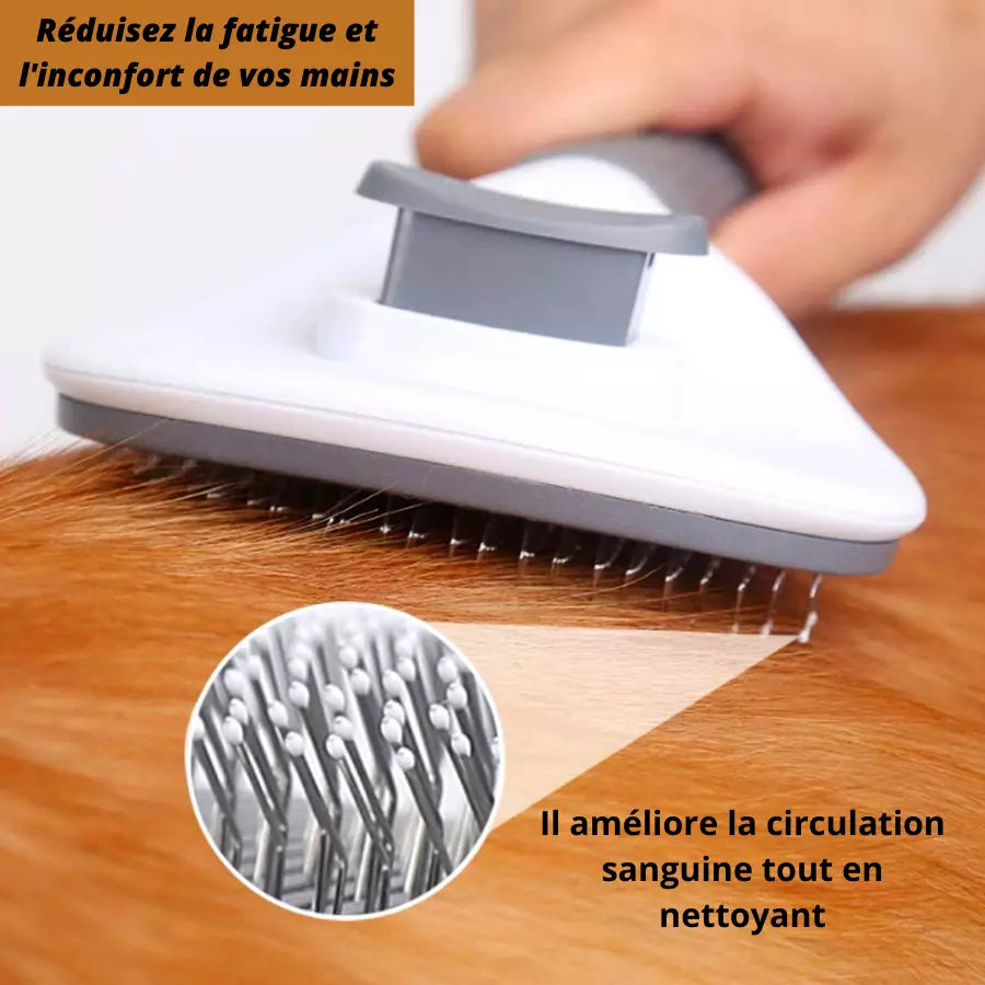 Brosse à poils pour chiens chat toilettage automatique