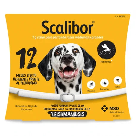 Collier Scalibor antiparasitaire pour chiens