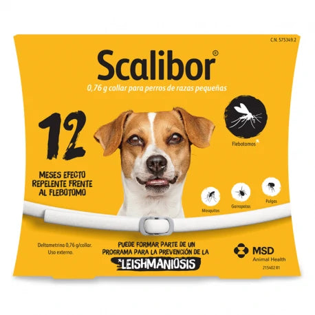 3 Colliers Scalibor petit Chien taille (48 cm)