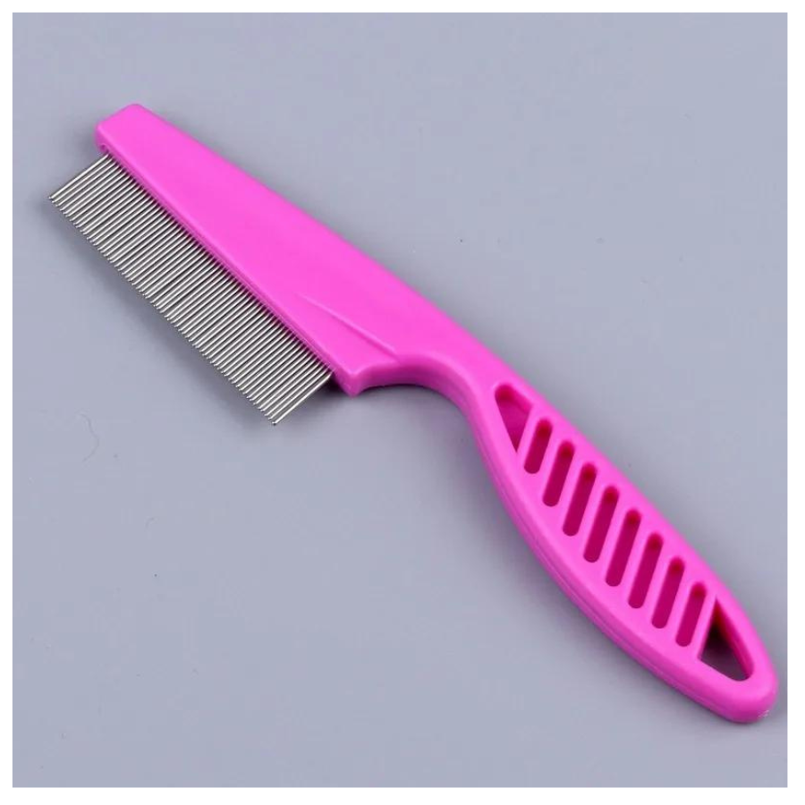 Brosse d'élimination des puces et des poux chat-chien