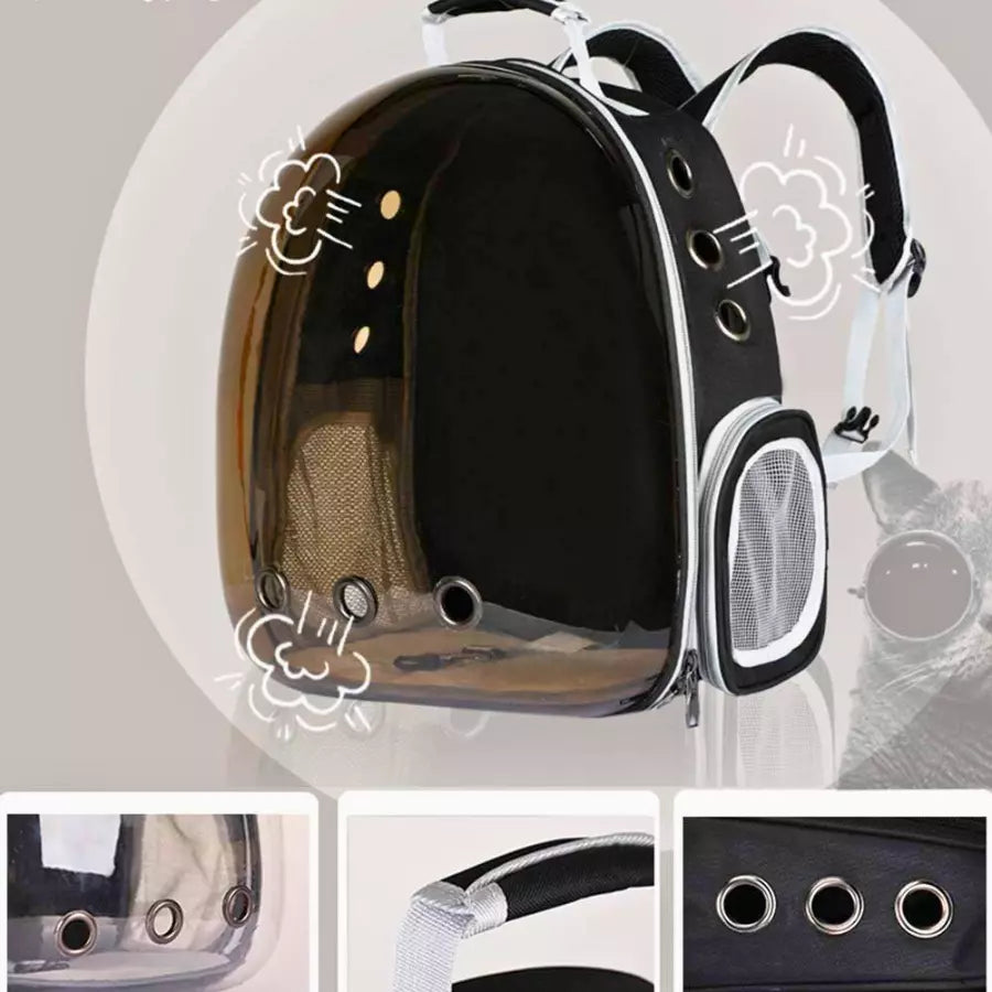 Sac à dos extensible pour chat