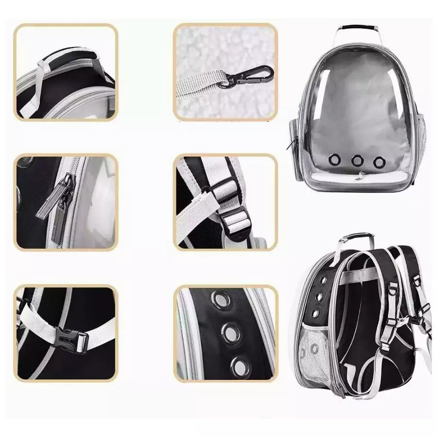 Sac à dos extensible pour chat