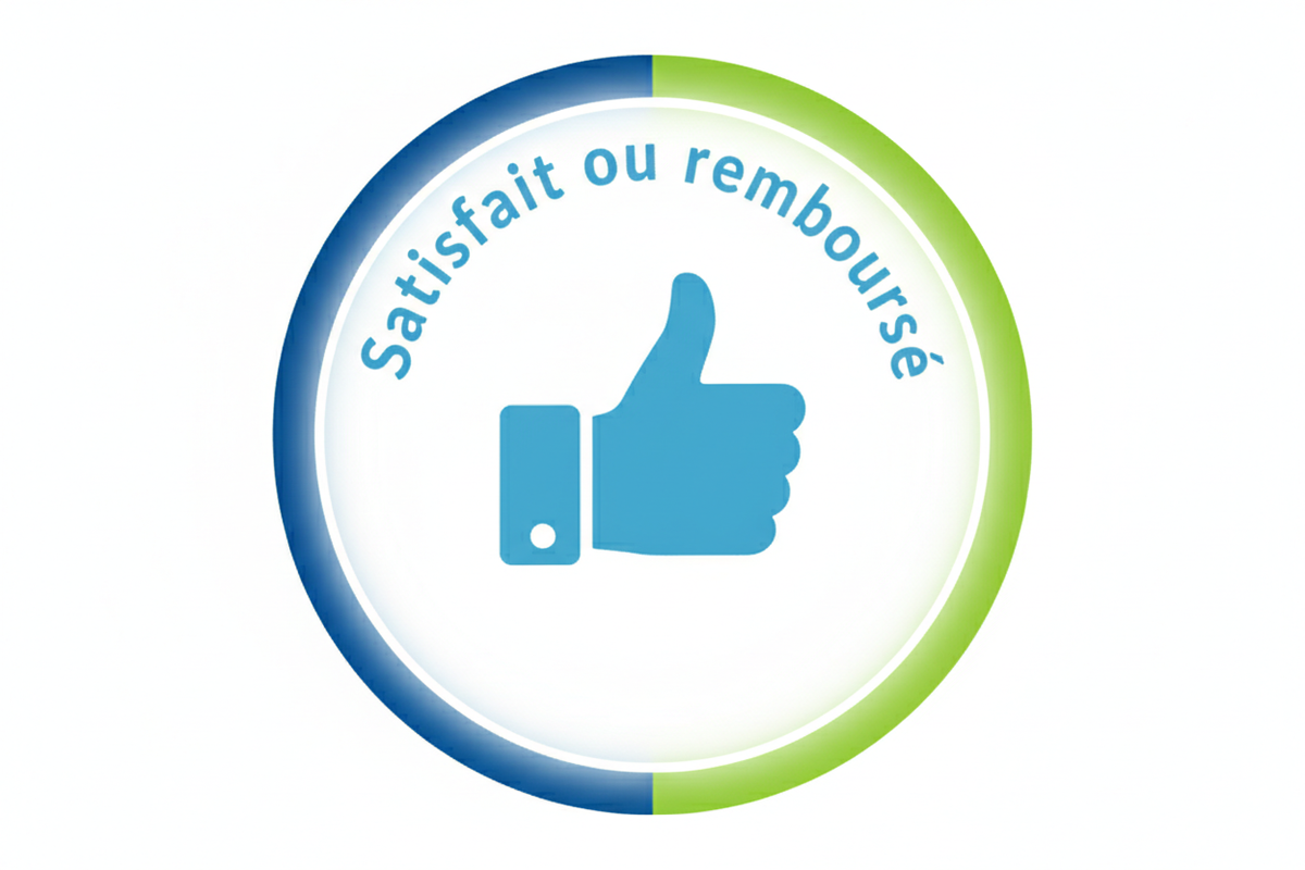 
Satisfait ou remboursé