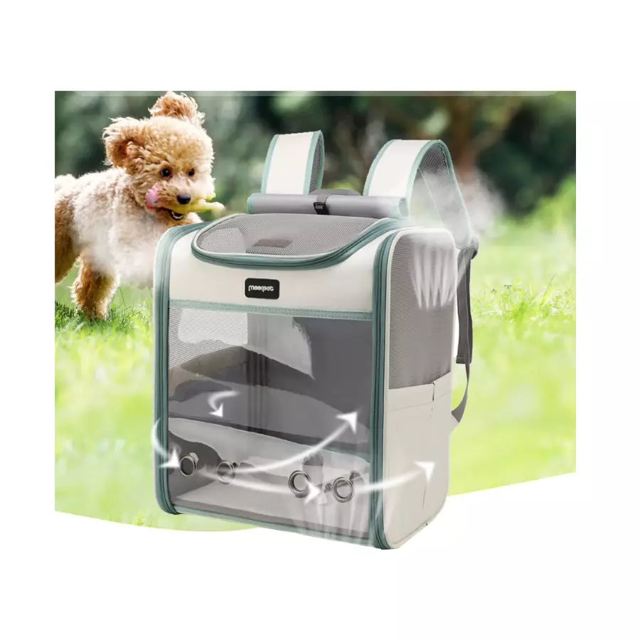 Sac à dos pour chat transparent