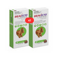 2 boite de bravecto chien vert