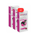 3 Bravecto anti-Puce-tique à mâcher pour chien 88-123lbs(40-56 kg)Rose
